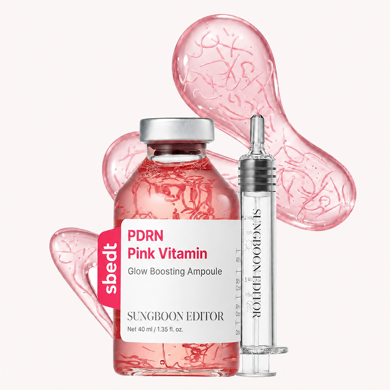 PDRN Pink Vitamin Glow Boosting Ampoule