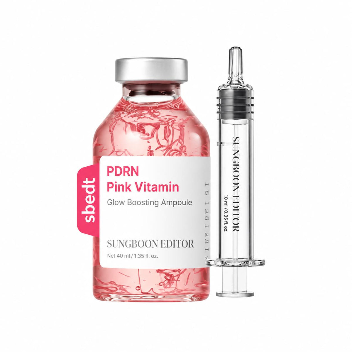 Sungboon Editor PDRN Pink Vitamin Glow Boosting Ampoule 40 ml