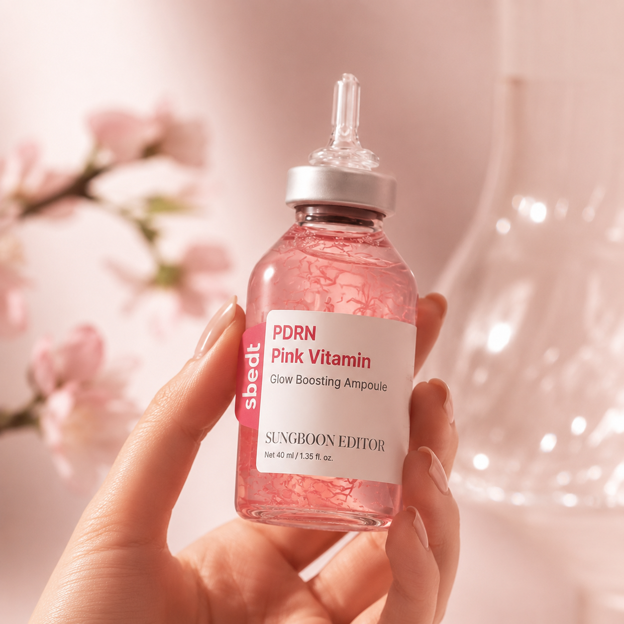 PDRN Pink Vitamin Glow Boosting Ampoule
